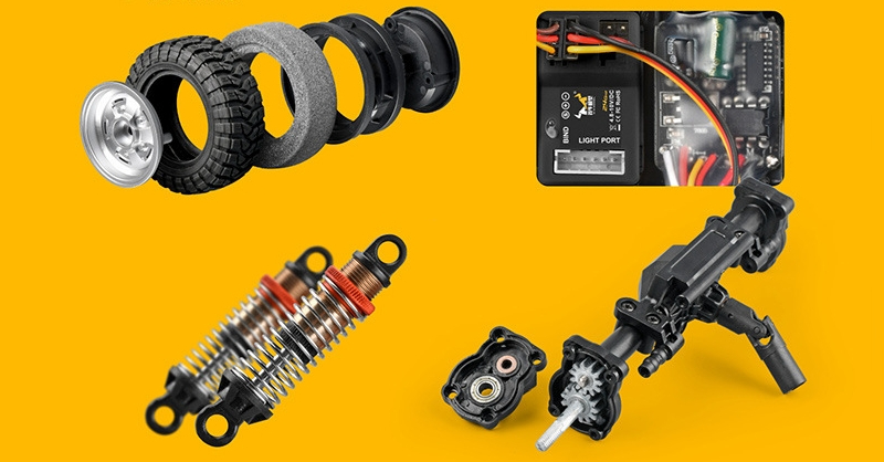 New MN MODEL MN168 1/12 4WD RC Car parts