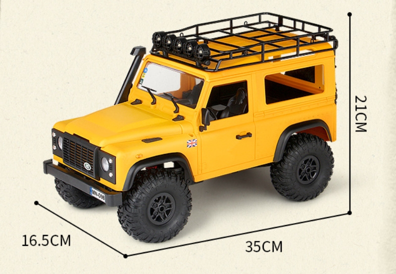 MN MODEL MN98 1/12 2.4Ghz 4WD RC Car size