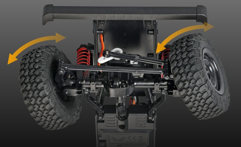 MN MODEL MN99S 1/12 2.4G 4WD RC Car steering