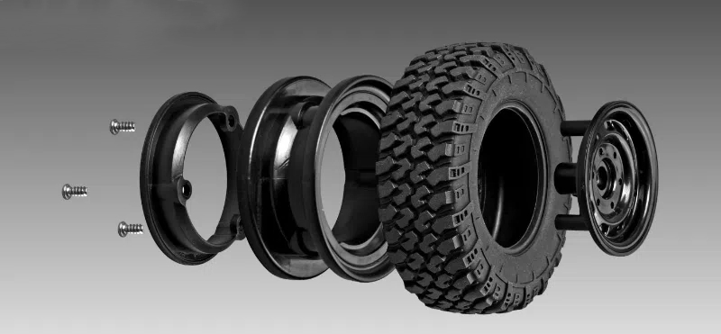 MN MODEL MN99S 1/12 2.4G 4WD RC Car wheel