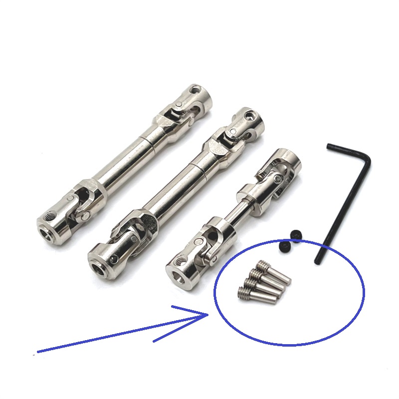 MN MODEL MN86 Upgrade parts Drive shaft screws 4x12mm