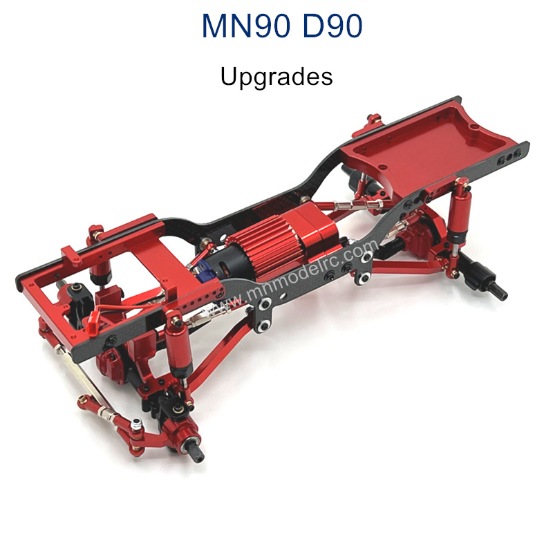 MN MODEL MN-90 Upgrade Parts Servo Holder and Shock Seat